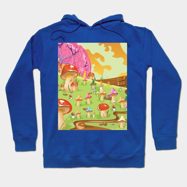 Fall Landscape Hoodie by nickemporium1